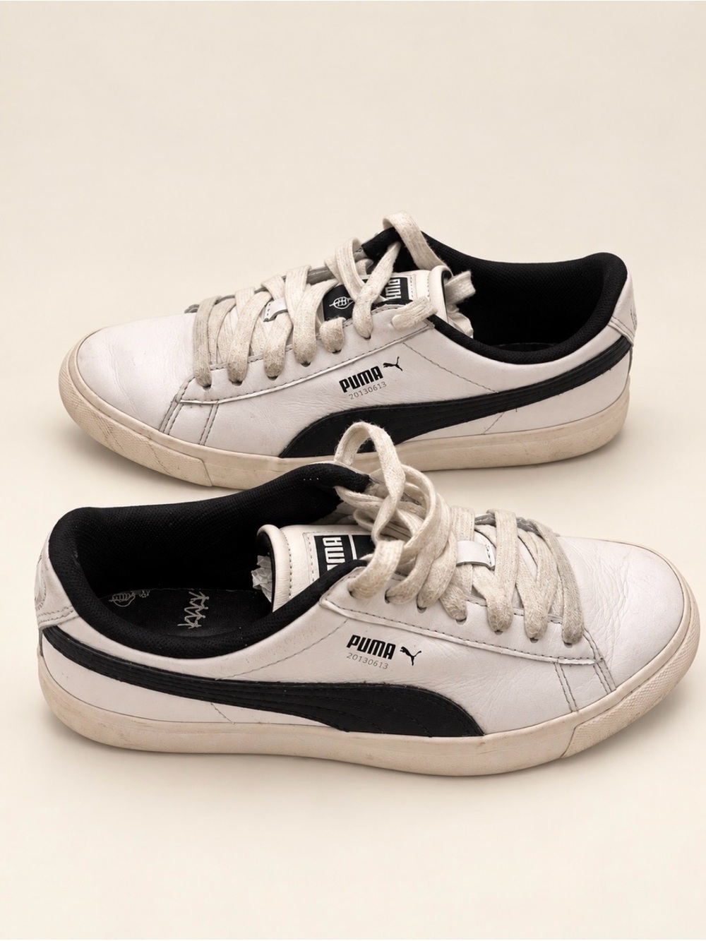 BTS x PUMA Court Star Shoes White & Black – Women’s 5